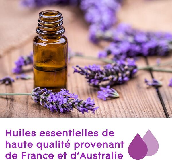 Recharge Diffuseur Huiles Essentielles Moment of Zen Lavandin & Bois de Santal Glade Aromatherapy, 17,5 ml