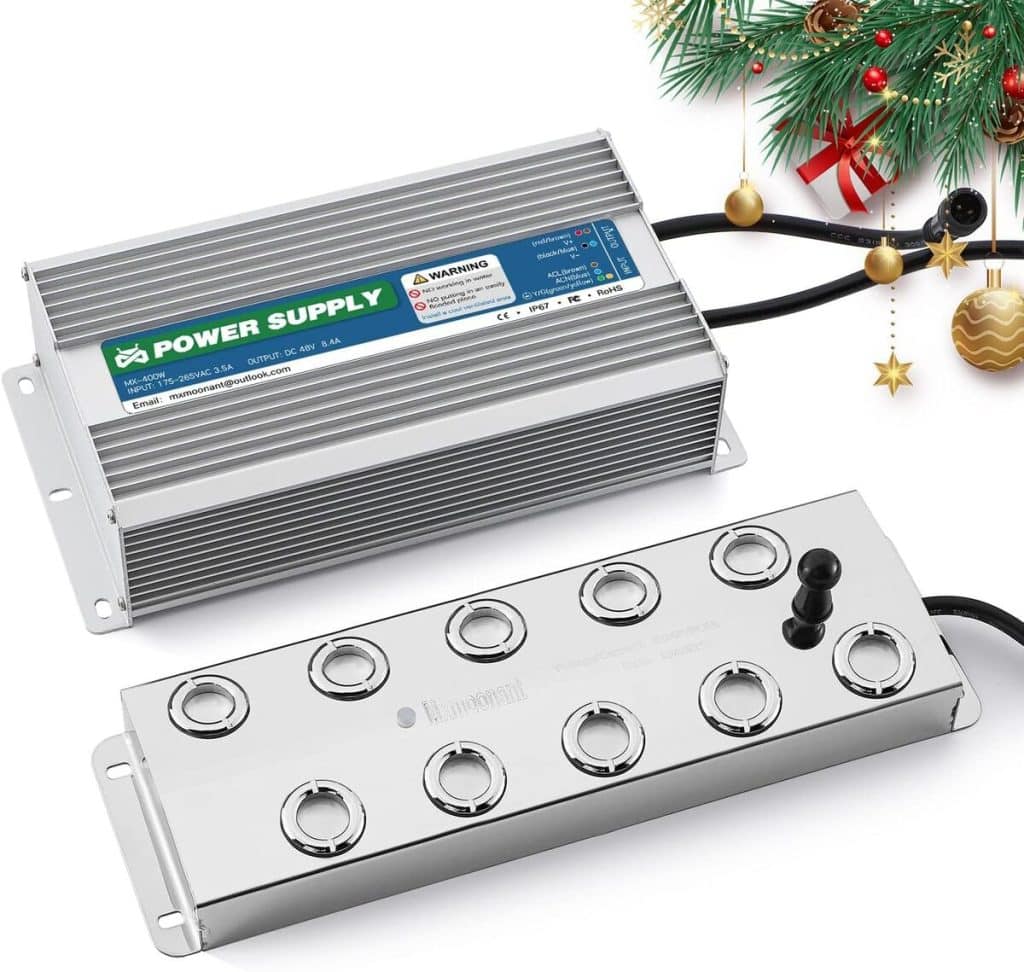 Test du brouillard Mxmoonant : brumisateur 10 têtes 400W