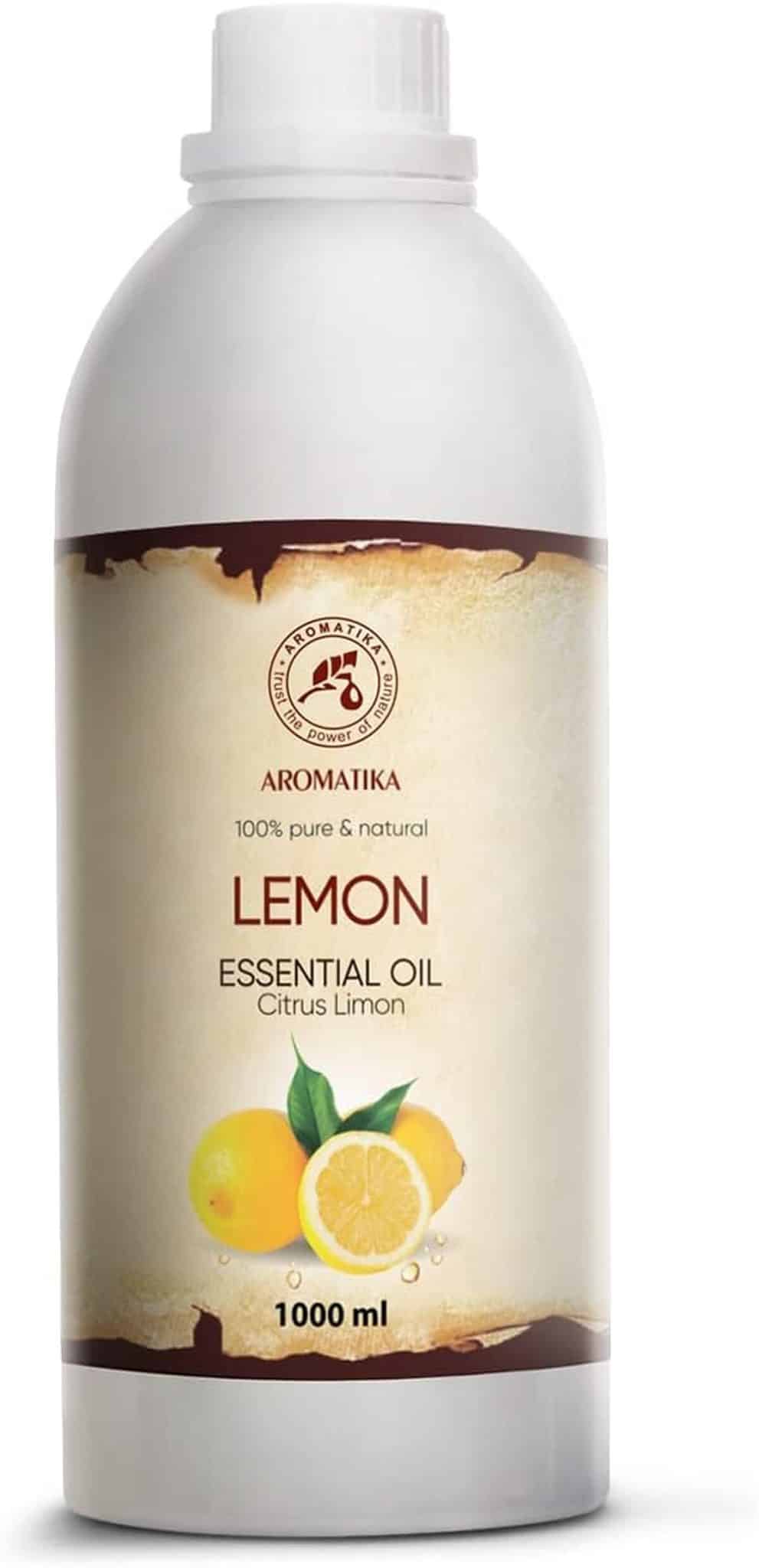 Test de l'huile essentielle de citron 1000ml pour diffuseur