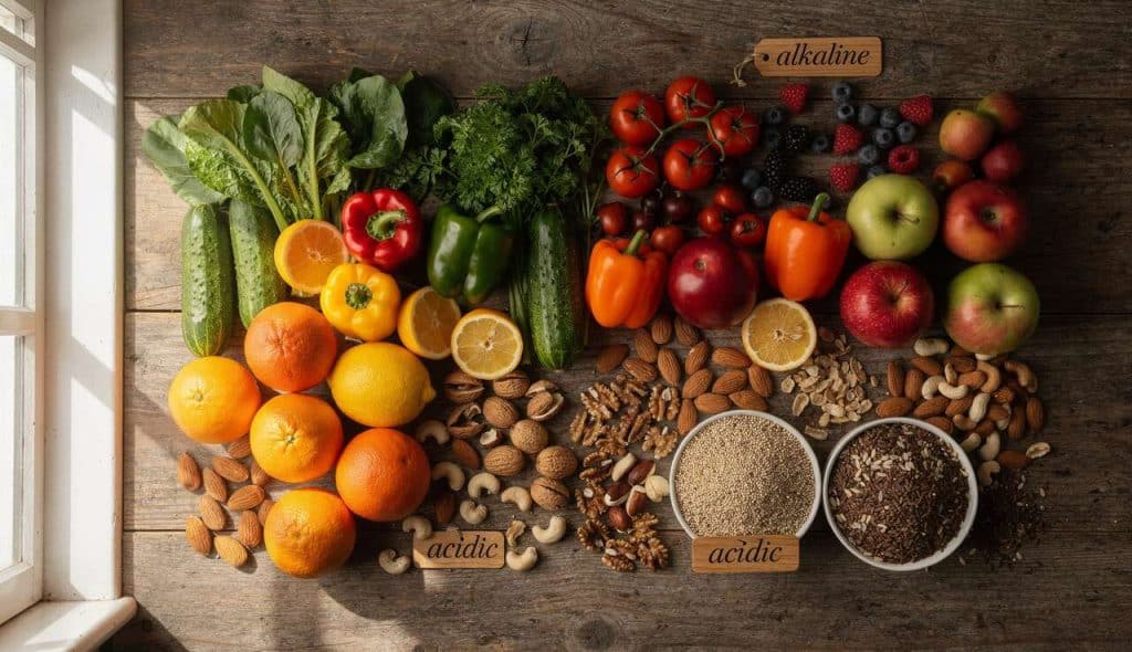 Aliments pour un équilibre acido-basique optimal