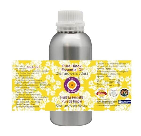 Découvrez notre avis sur l'huile essentielle de hinoki Deve Herbes 300 ml : bienfaits, utilisation et efficacité détaillés pour vous guider dans votre choix