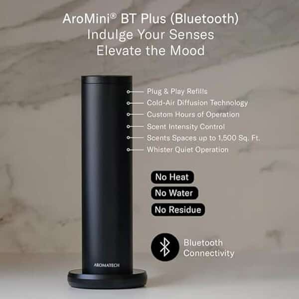 Découvrez le test détaillé du diffuseur AromaTech AroMini BT Plus : efficacité, design et fonctionnalité Bluetooth pour une expérience olfactive unique.