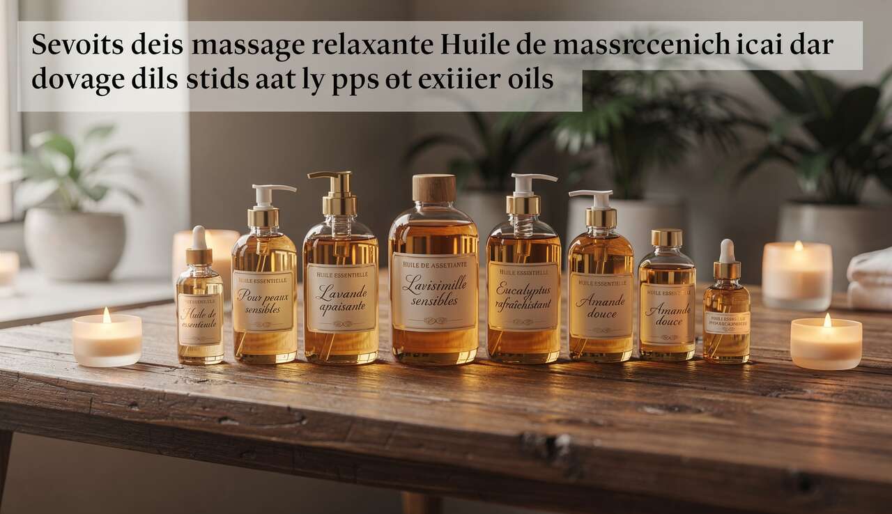 Comment choisir son huile de massage ?