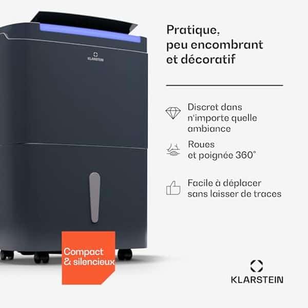 Découvrez notre test détaillé du déshumidificateur Klarstein DryFy Connect 40L et évaluez ses performances en termes de puissance et connectivité pour un intérieur sain et sec.