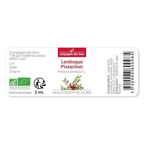 Découvrez notre analyse détaillée de l'huile essentielle de lentisque pistachier bio, qualité premium 30 mL : bienfaits, utilisation et avis honnêtes