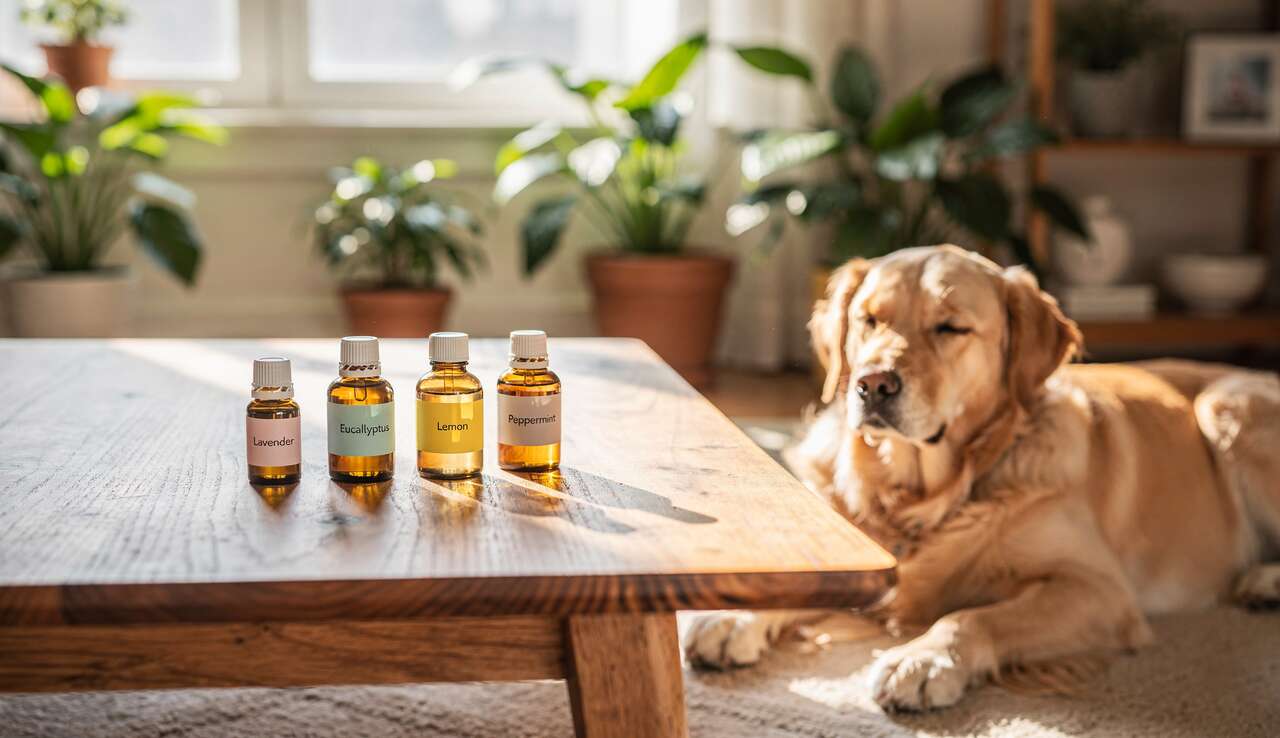 Huiles essentielles pour animaux : bienfaits et utilisations