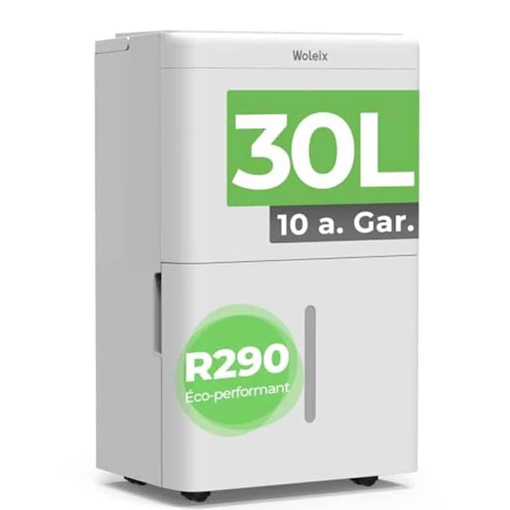 Test du déshumidificateur Woleix 30L : efficacité anti-moisissure