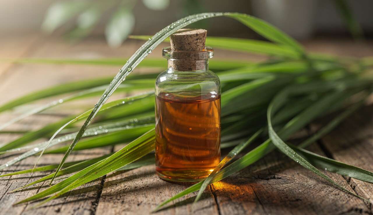 Utilisations de l'huile essentielle de palmarosa pour la peau et les cheveux Utilisations de l'huile essentielle de palmarosa pour la peau et les cheveux