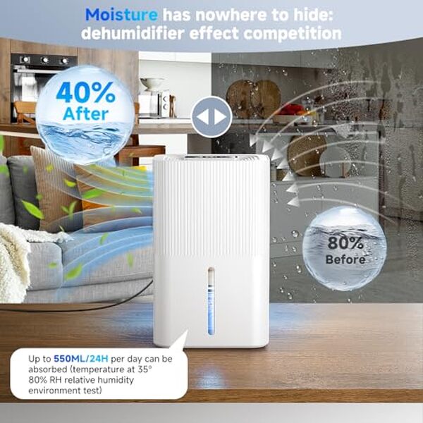 Découvrez notre analyse approfondie du déshumidificateur électrique 2700ml, une solution silencieuse et polyvalente pour améliorer le confort de votre maison.