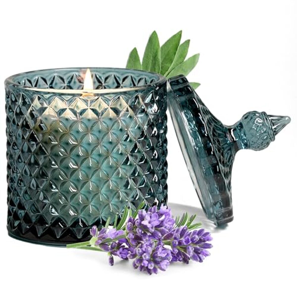 Avis sur les bougies parfumées : sauge, agrumes et lavande