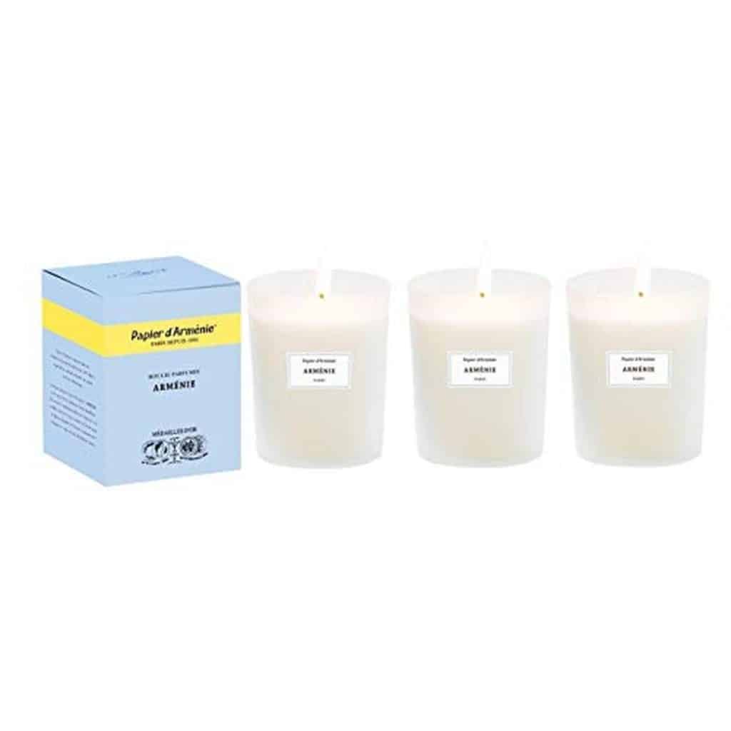 Test : bougies parfumées Papie d'Arménie, 50 heures de plaisir olfactif