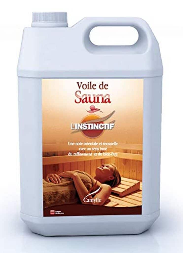 Test des fragrances Camylle Voile de sauna L'Instinctif 5000ml : un parfum langoureux et oriental