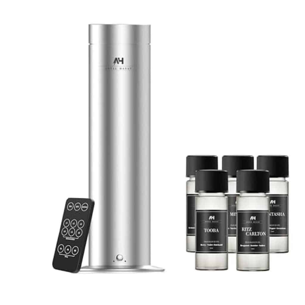 Test du diffuseur d'huiles essentielles électrique sans eau pour grandes pièces