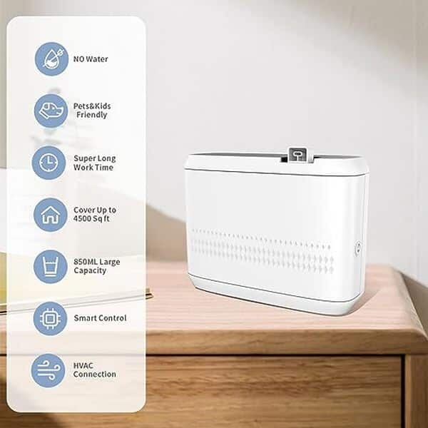 Découvrez notre test du diffuseur intelligent Baieshiji 850 ml pour huiles essentielles : performances, fonctionnalités et avis complets pour un environnement serein et parfumé