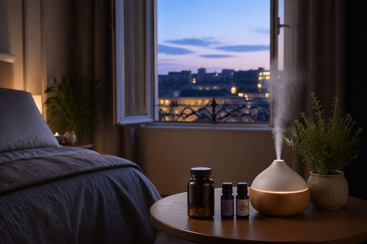 Les bienfaits des huiles essentielles pour atténuer le décalage horaire
