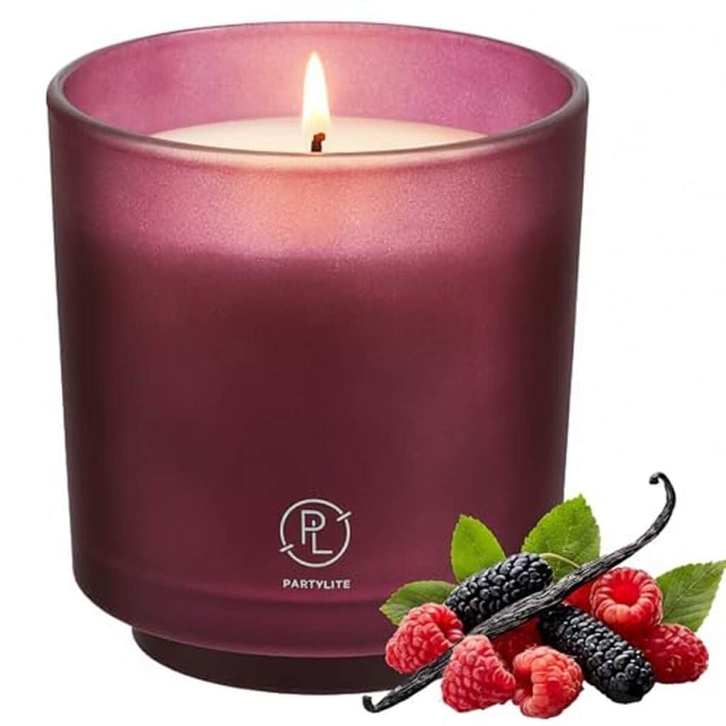 Avis sur la bougie PartyLite mûres et framboises