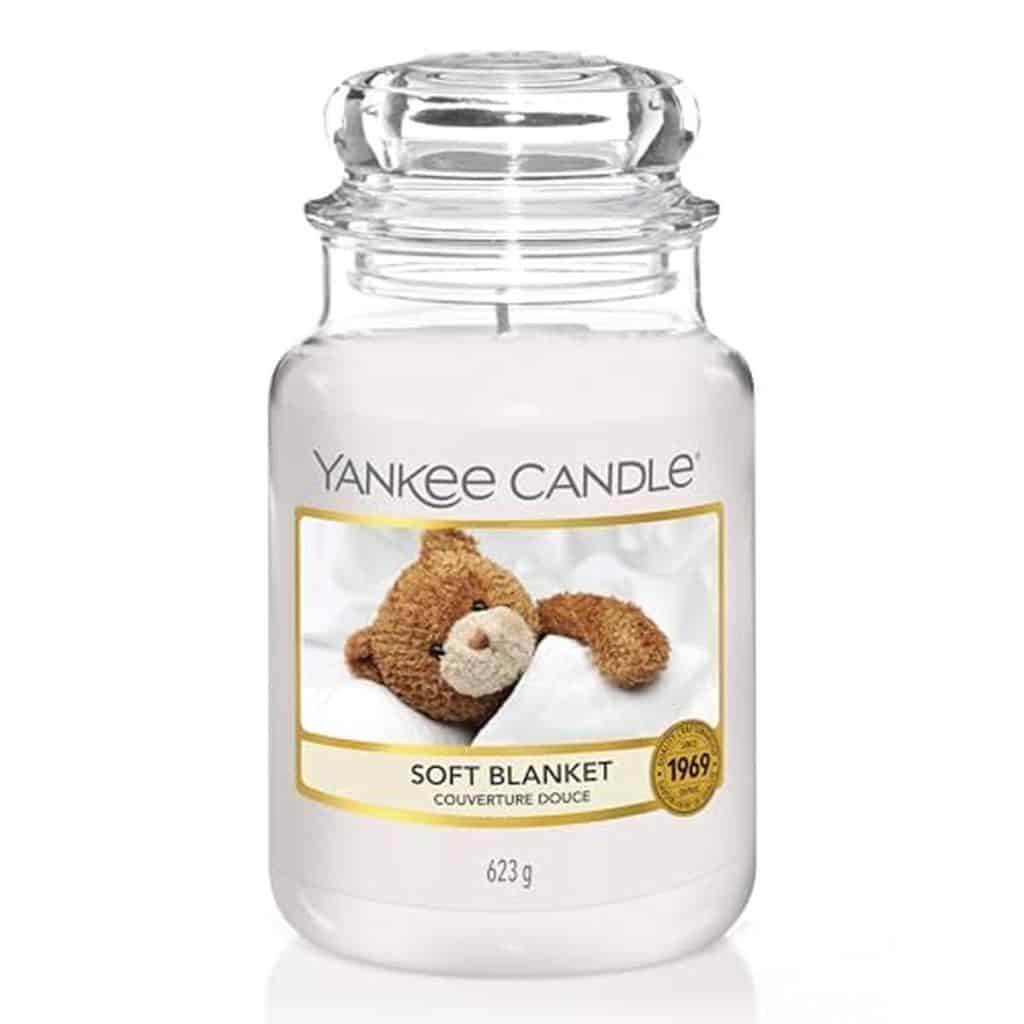 Avis sur la bougie Yankee Candle Couverture douce : parfum et longévité au rendez-vous