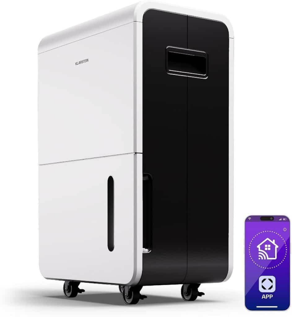 Essai du déshumidificateur Klarstein Dryfy Grand Smart 70L : efficacité et connectivité