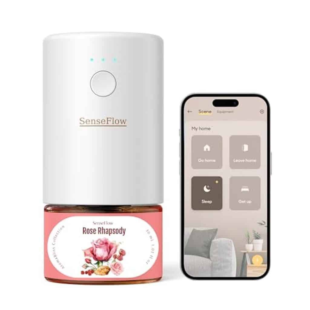 Test : diffuseur SenseFlow SF101S, aromathérapie smart sans eau