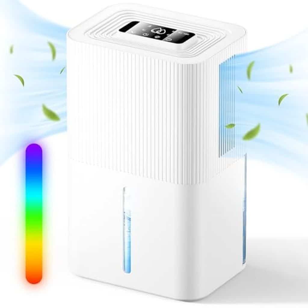 Test du déshumidificateur 2700ML : efficacité et silence assurés