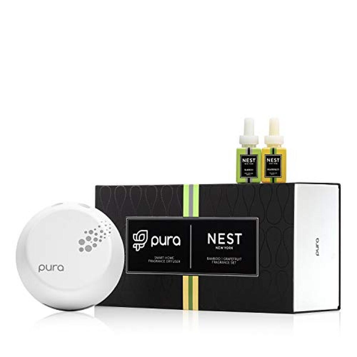Test Du Diffuseur Intelligent Nest Fragrances Pura : bambou Et Pamplemousse
