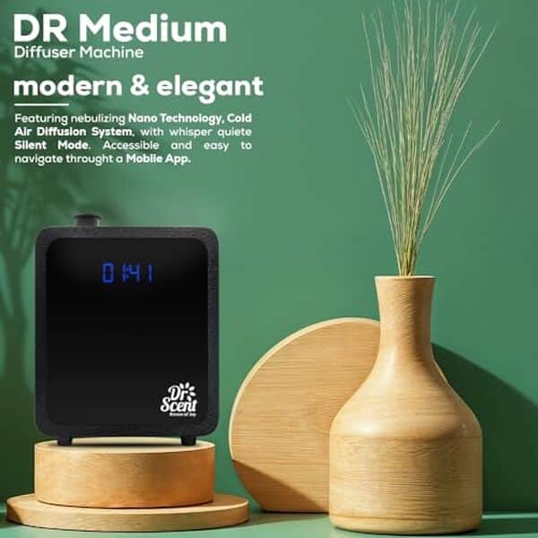 Découvrez le test complet du diffuseur de parfum Dr Scent Medium : connectivité, performance jusqu'à 400 m², avis détaillé et caractéristiques techniques. 