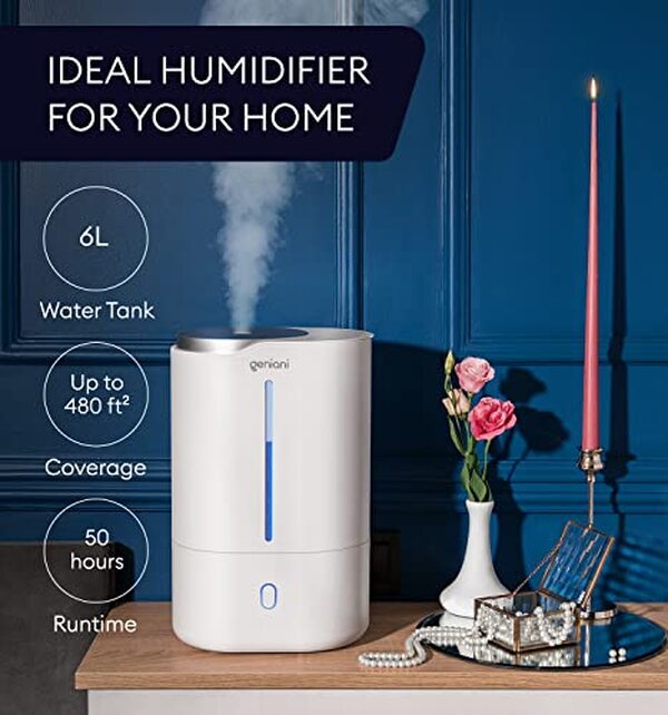 Découvrez notre test détaillé de l'humidificateur à brume ultrasons 6L avec diffuseur d'huiles essentielles : performance, avantages et inconvénients. 