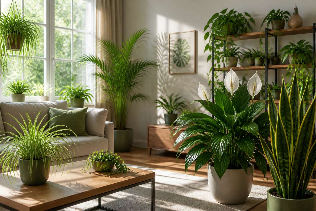 Utiliser des plantes dépolluantes