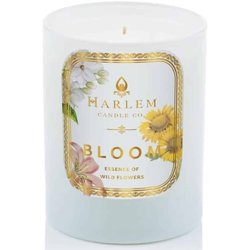 Avis sur la bougie Harlem Candle Co. Bloom : un parfum de luxe envoûtant