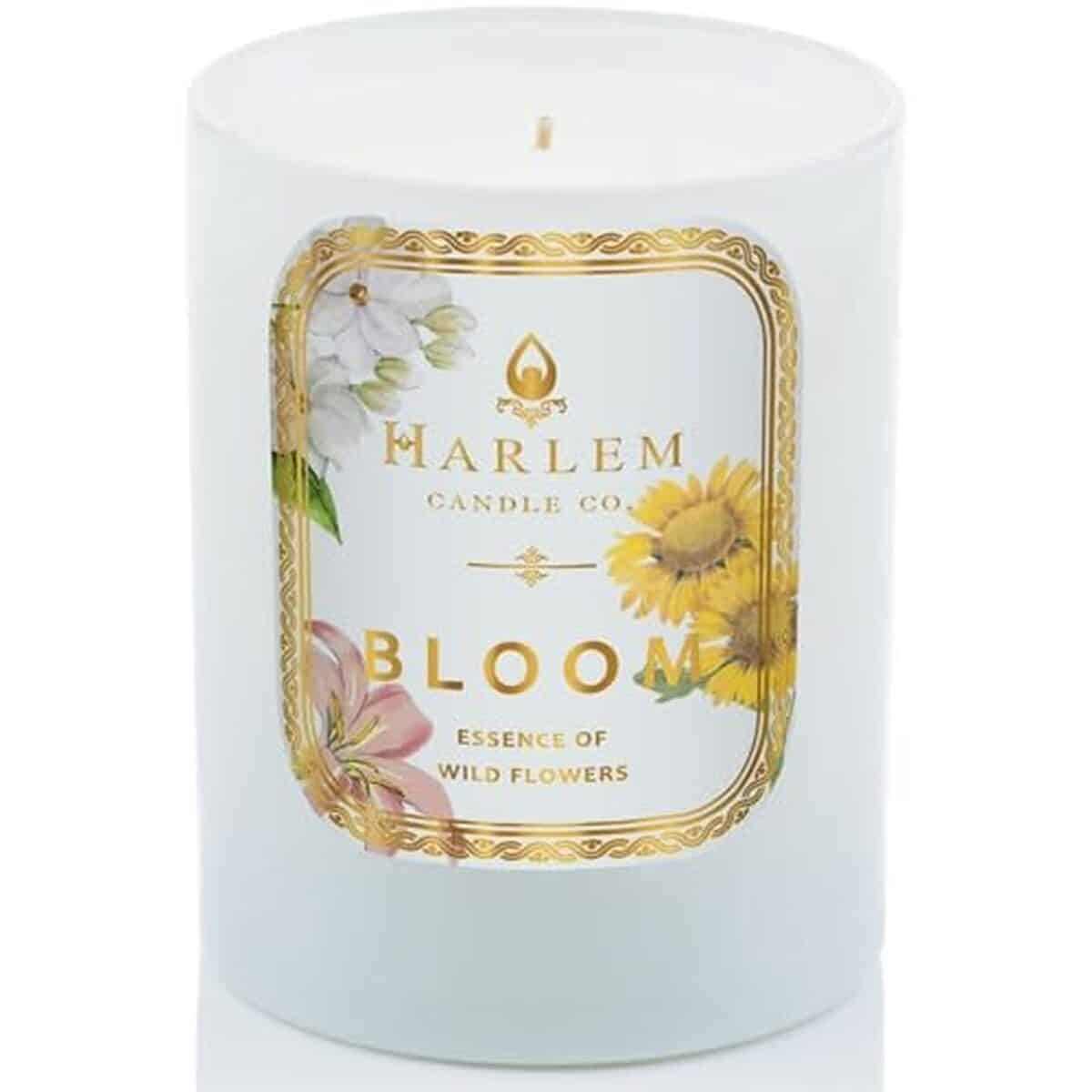 Avis sur la bougie Harlem Candle Co.   Bloom : un parfum de luxe envoûtant