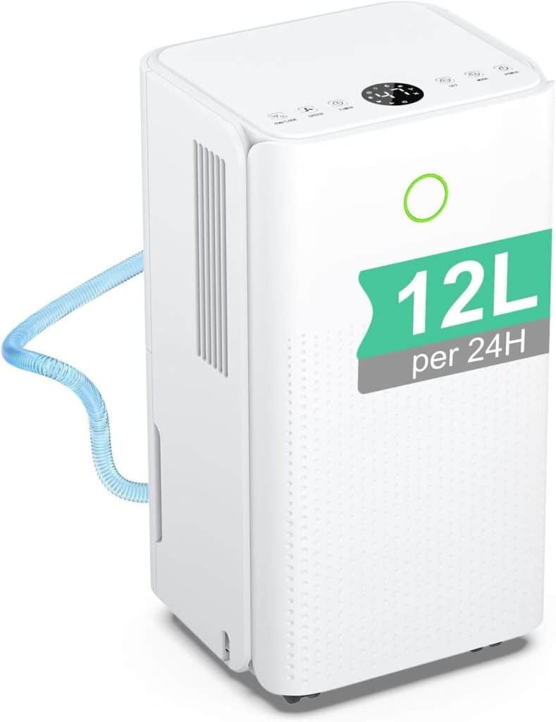 Test : déshumidificateur 12L/jour électrique et silencieux pour maison