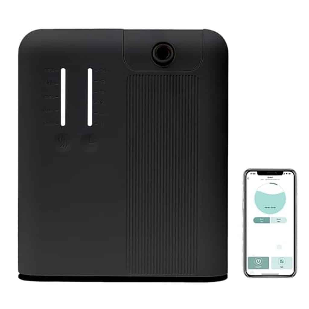 Test : diffuseur électrique d'huiles essentielles 300 ml avec nébulisation et Bluetooth Wi-Fi