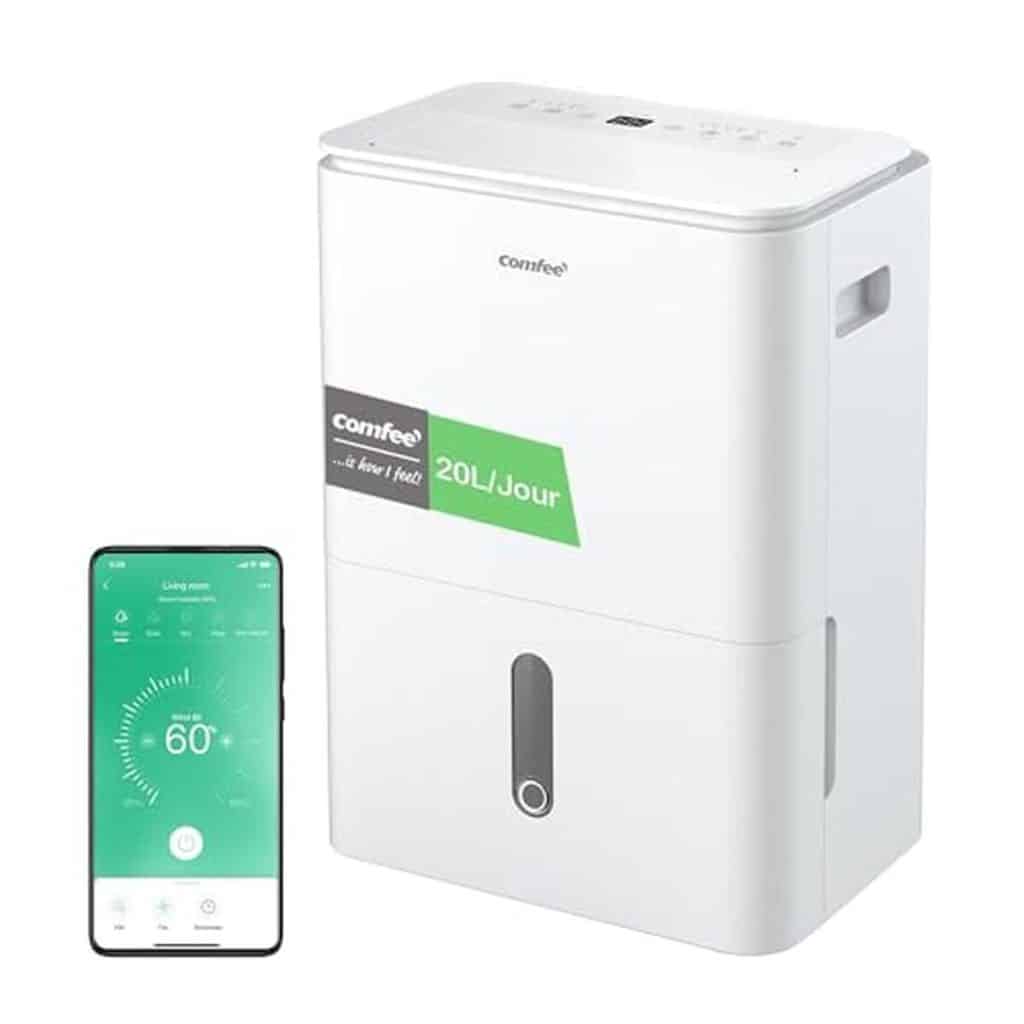 Test du déshumidificateur Comfee' Easy Dry 20 : efficacité et polyvalence