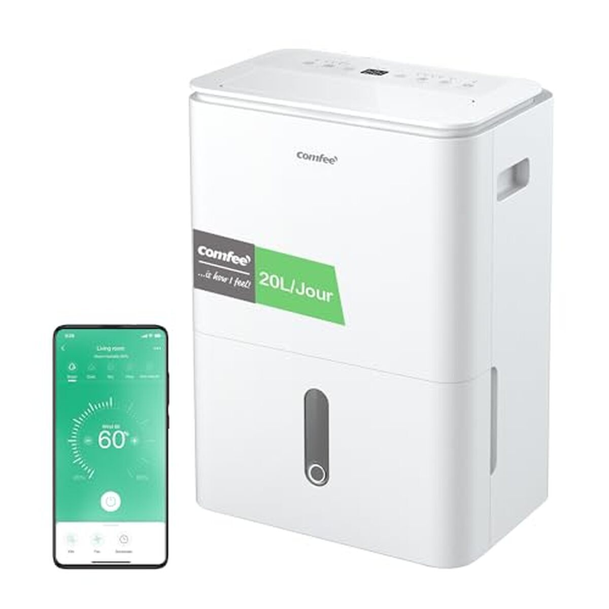 Test du déshumidificateur Comfee' Easy Dry 20 : efficacité et polyvalence