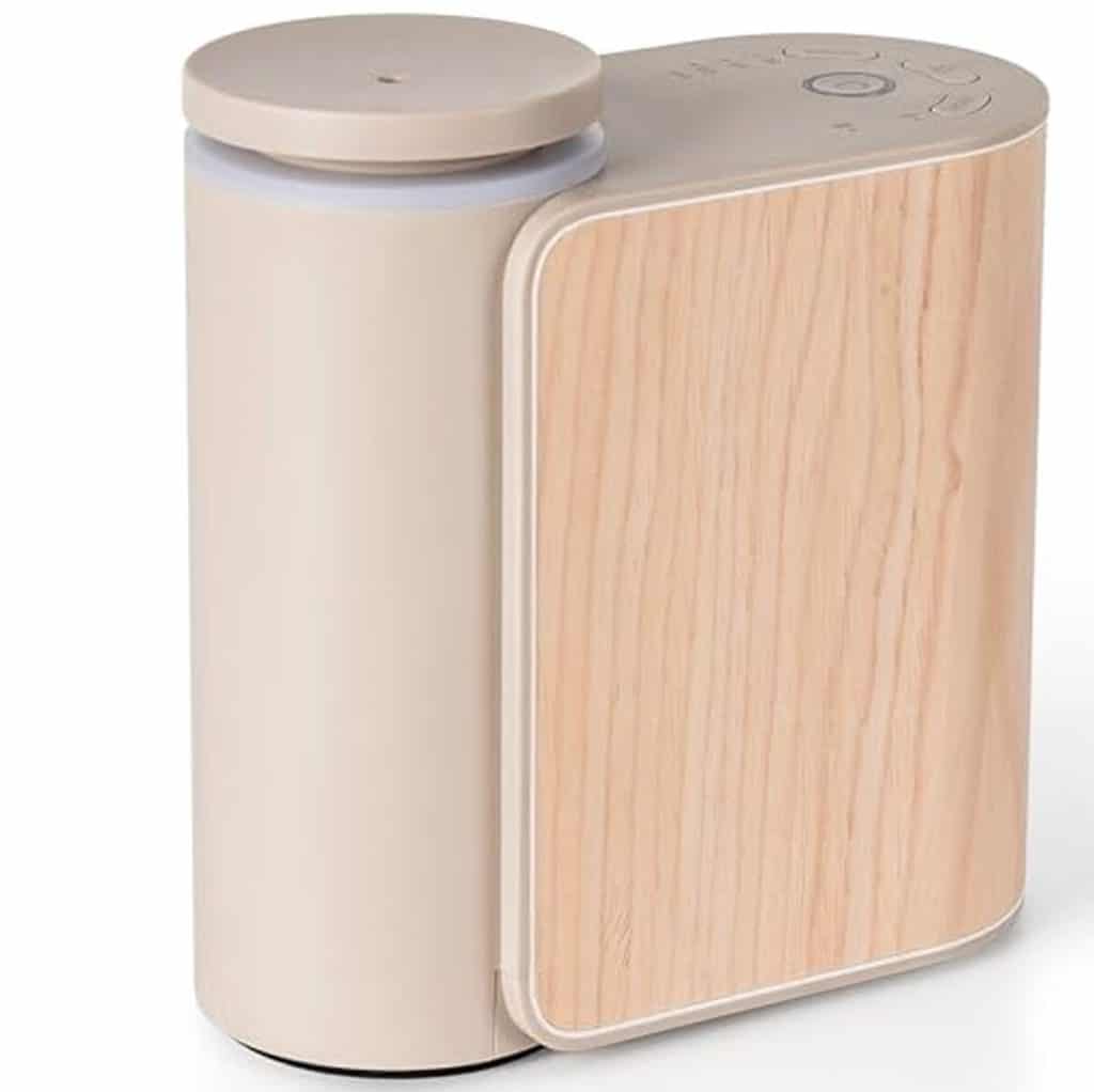Test du diffuseur sans eau ZMARKRAFT avec couvercle en bois