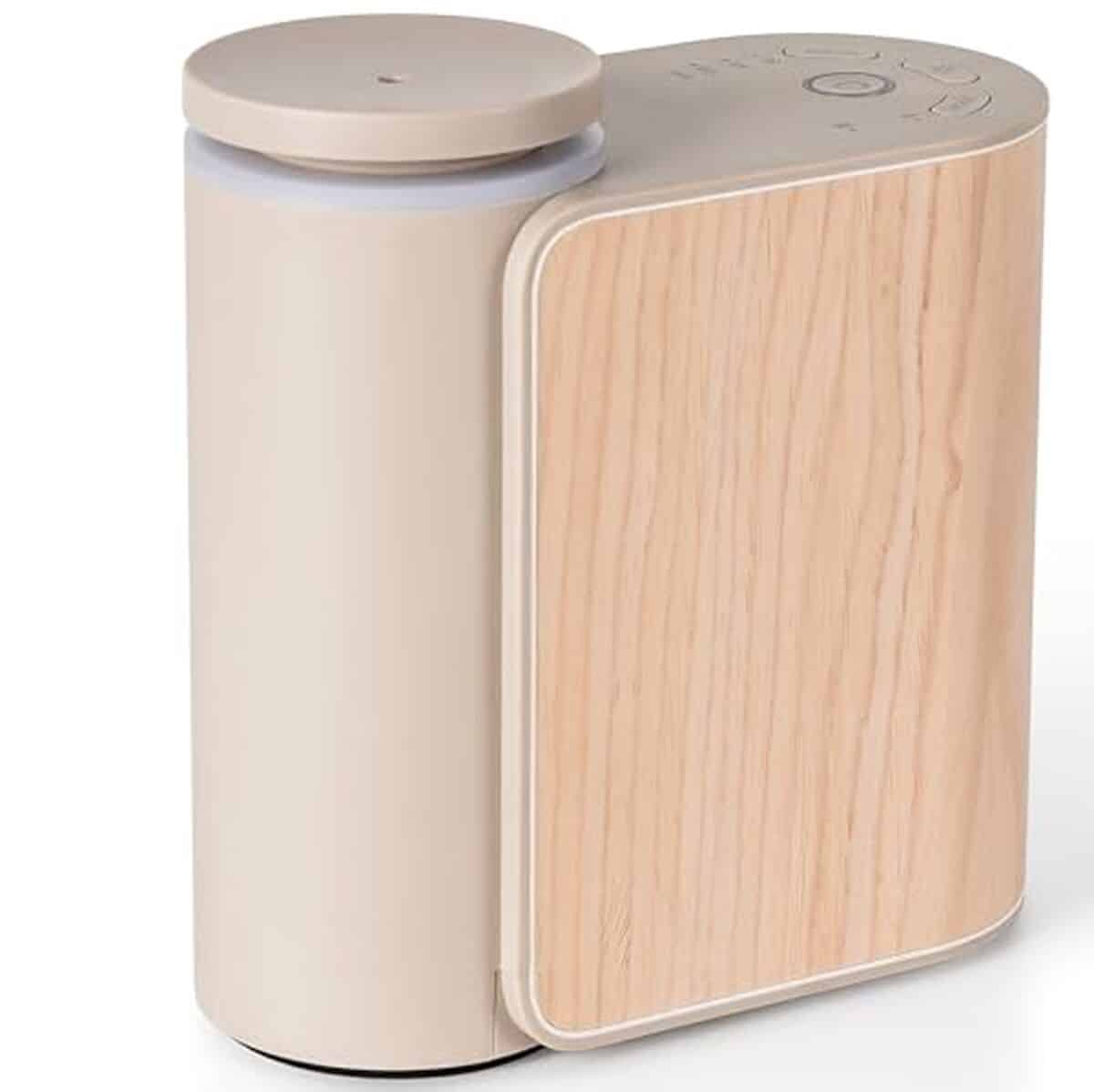 Test du diffuseur sans eau ZMARKRAFT avec couvercle en bois