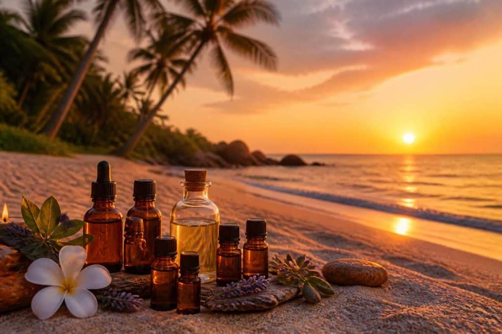 Huiles essentielles incontournables pour des vacances réussies