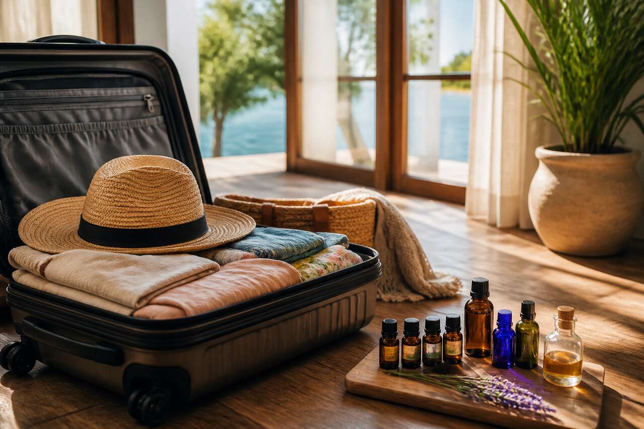 Les huiles essentielles incontournables à glisser dans sa valise