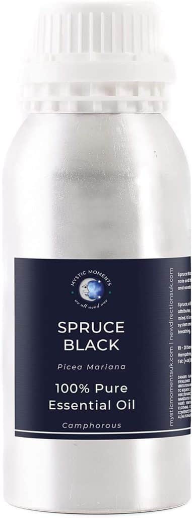 Test de l'huile essentielle d'épicéa noir 1 kg Mystic Moments