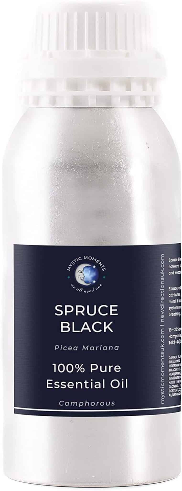 Test de l'huile essentielle d'épicéa noir 1 kg Mystic Moments