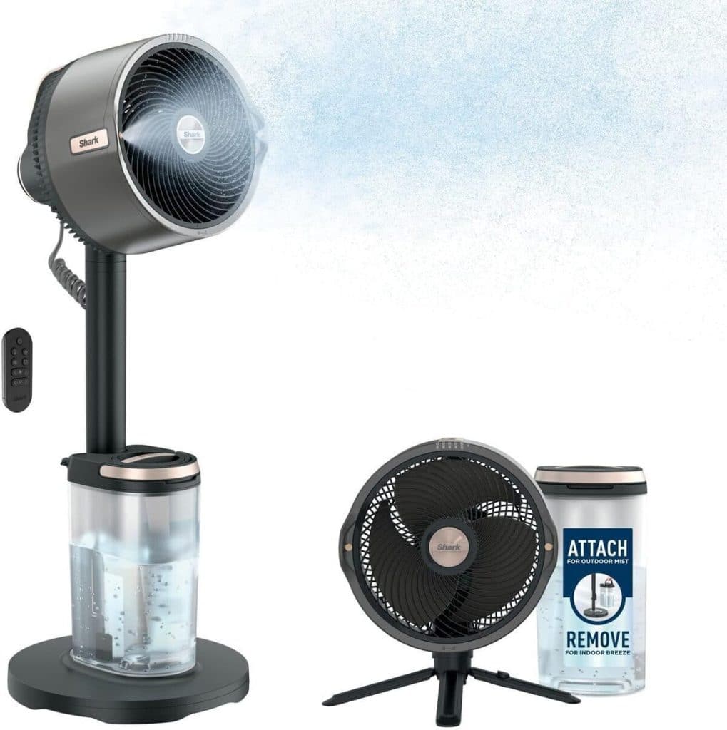 Test du ventilateur sans fil Shark FlexBreeze Pro Mist FA300UK
